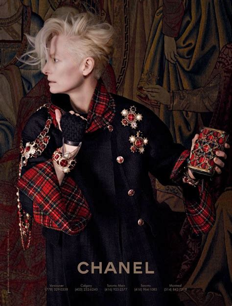 Tilda Swinton In Chanel 